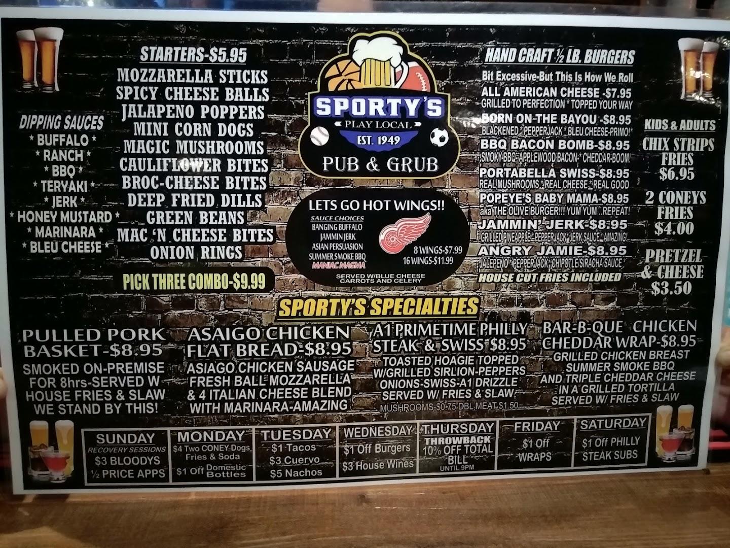 Sporty's Pub & Veranda Grille
